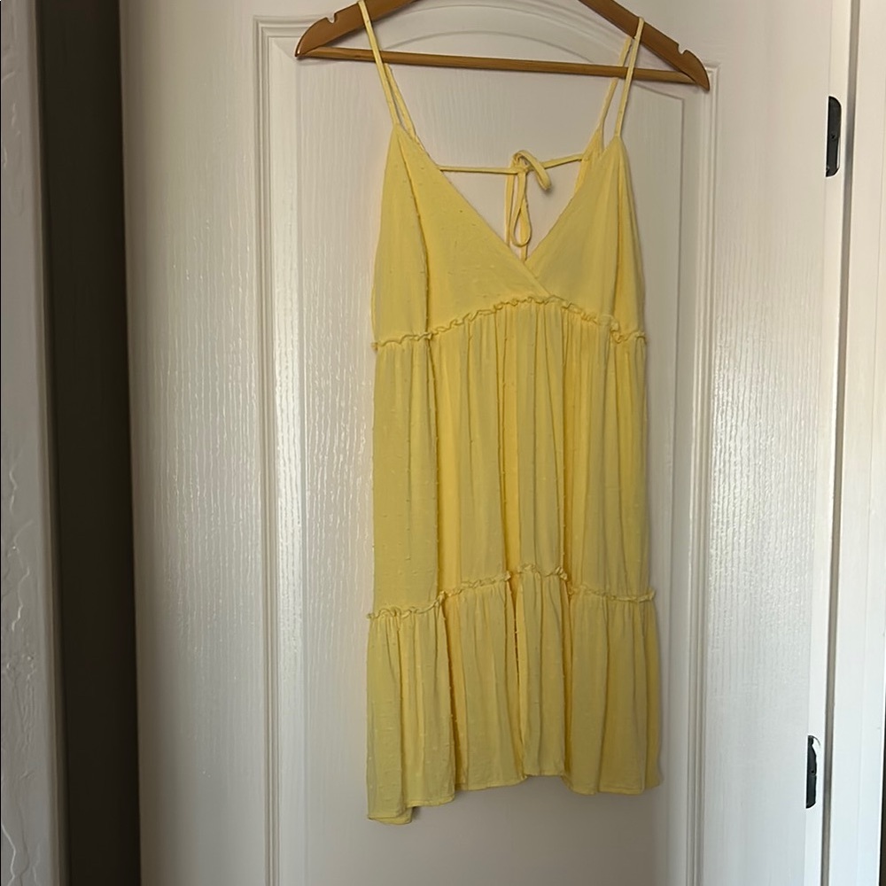 Forever 21 Light Yellow Dress